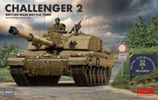 Rye Field Model 1/35 British Challenger 2 Main Battle Tank w/Workable Tracks