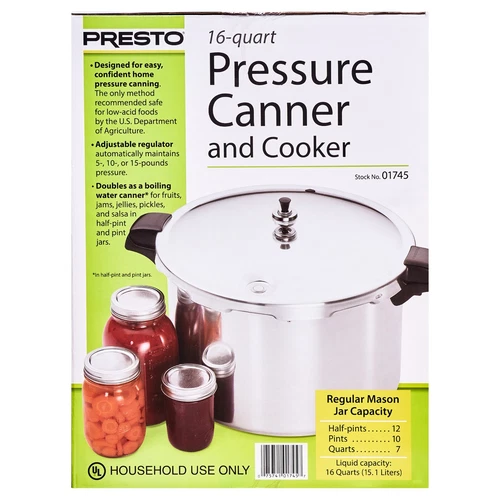 Presto 16 Quart Schnellkochtopf und Herd 01745 - Bild 7 von 11