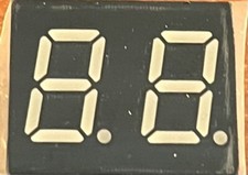 CB Radio Channel Number Display .40 Inch Dual 7 Segment Green LED 16 Pin CA