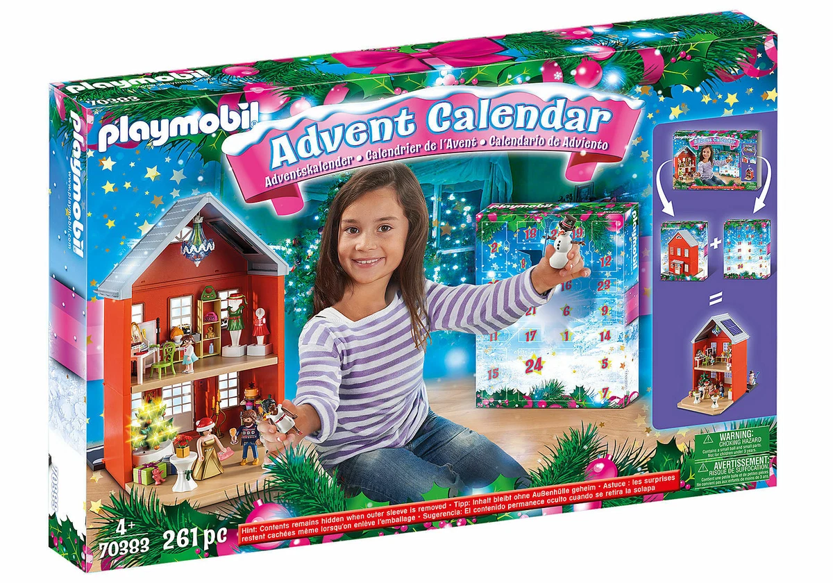 PLAYMOBIL 70383 JUMBO RED DOLLHOUSE ADVENT CALENDAR eBay