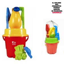 SECCHIELLO CASTELLO GRANDE MARE CON PASSASABBIA + 5 ACCESSORI ART.11435