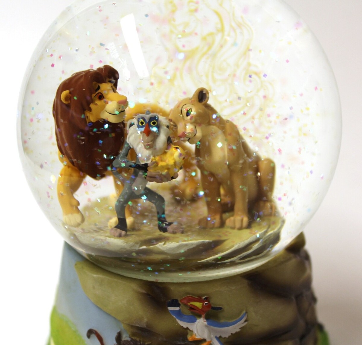 Disney The Lion King Circle of Life Musical Water Globe 5.5 Inch
