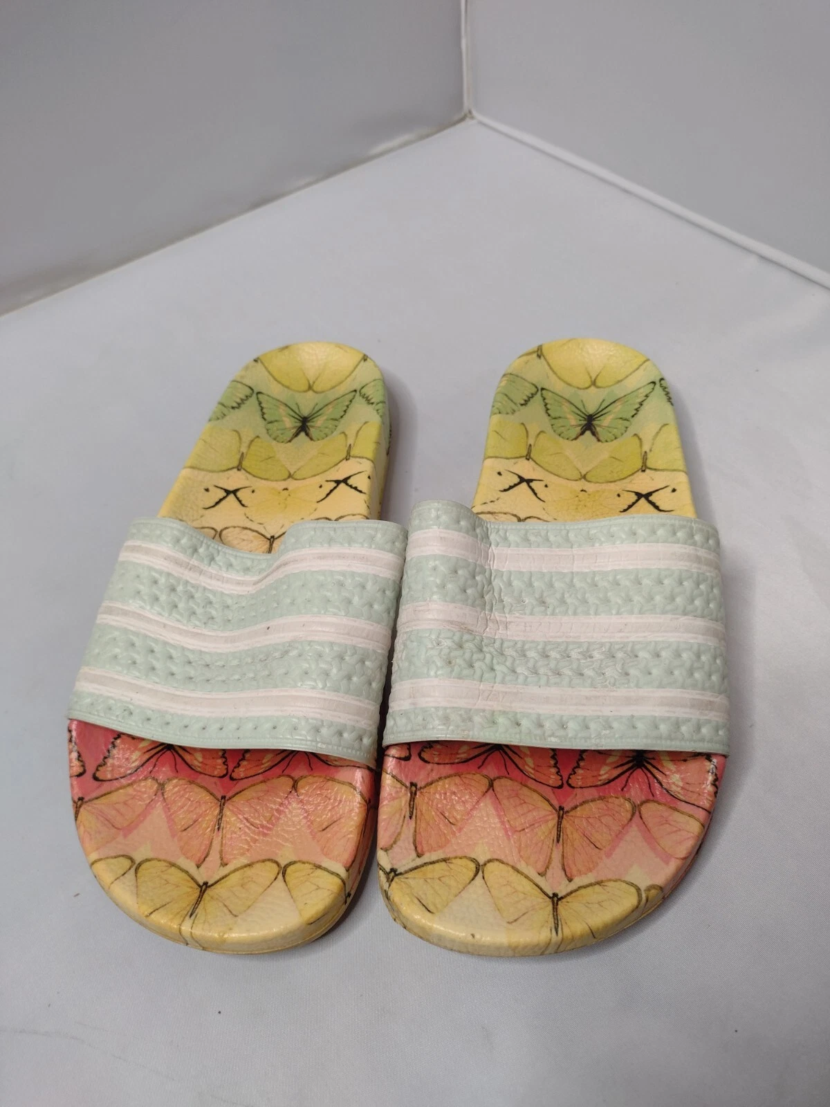 Adidas sandalo donna farfalla adilette slide 9 righe lounge A21