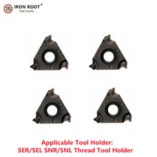 IRON ROOT 10P 16ERM 2.0ISO TG6018 CNC Lathe Tool Thread Insert Carbide Insert