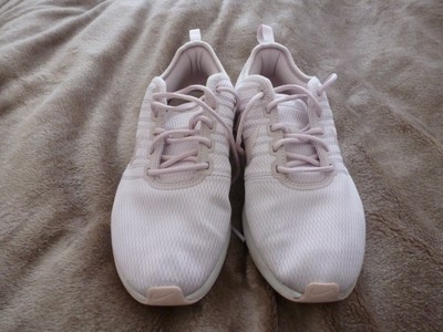 pink and rose gold nike trainers