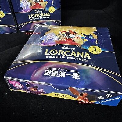 Disney Lorcana TCG S-Chinese Card First Chapter Lite Booster Disney Lorcana TCG S-Chinese Card First Chapter Lite Booster