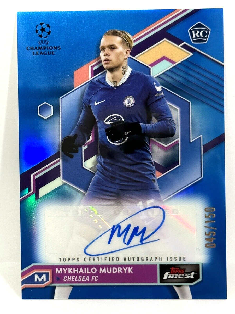 22-23 Topps Finest MUDRYK ムドリク 直筆サイン RC 【公式通販】