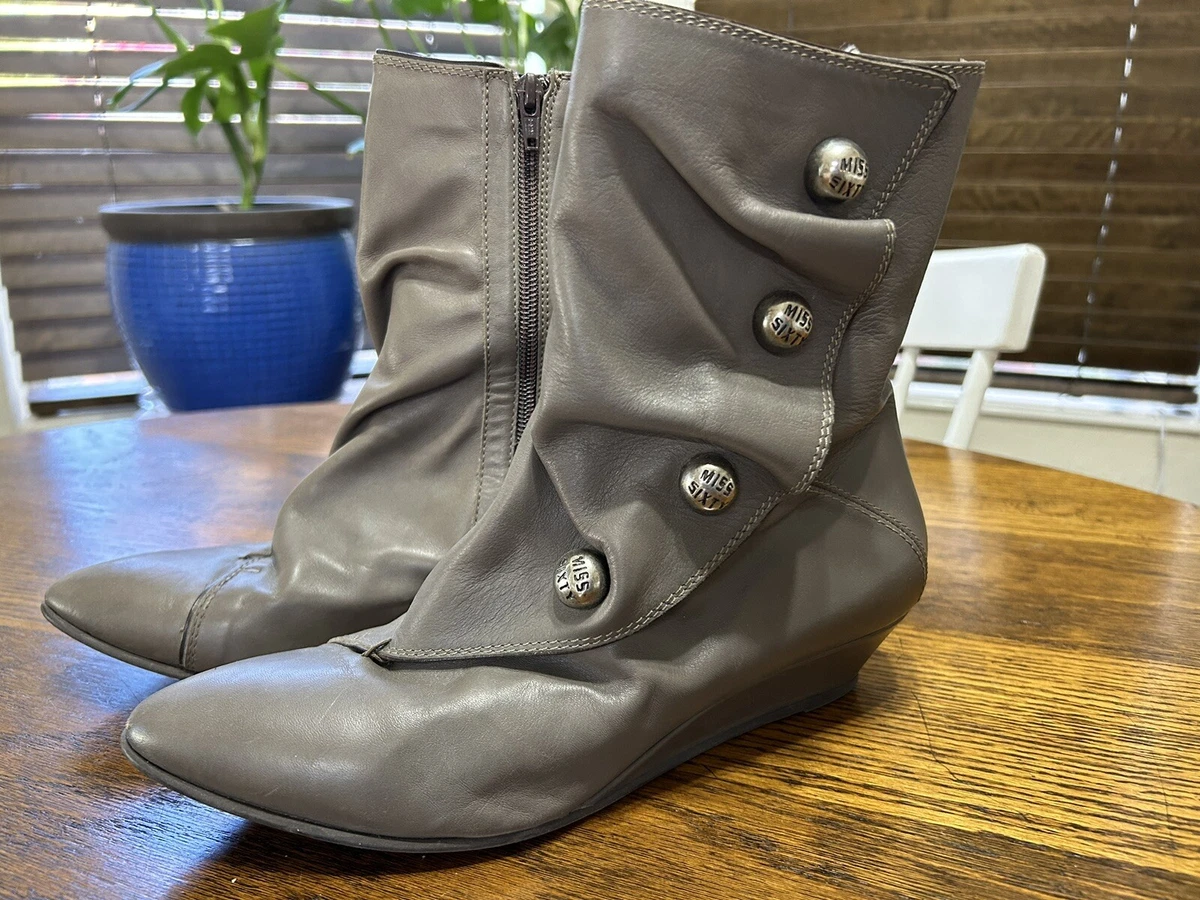 Booties with best sale buttons