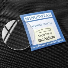 Saphirglas 1,5mm einfach gewölbt Uhrenglas -...