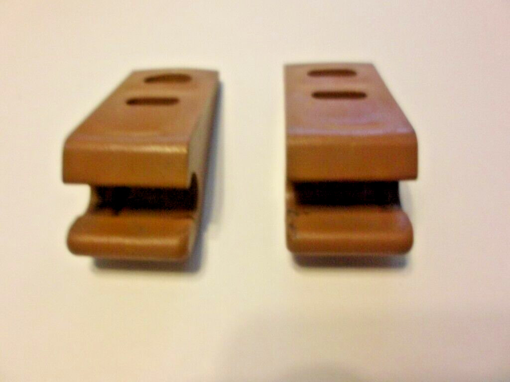 1989 1990 1991 Chrysler TC Maserati - Sun Visor Hook Retainer Pair
