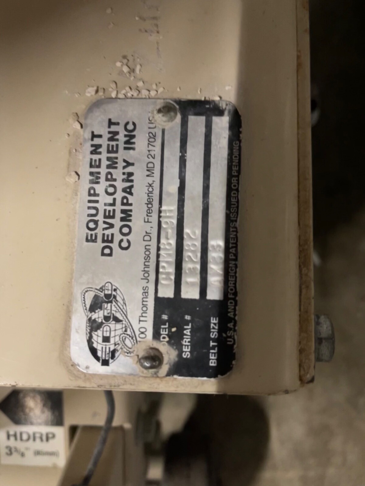 EDCO Concrete Grinder eBay