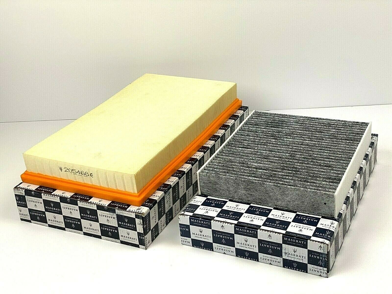Maserati Granturismo & Quattroporte Air Filter & Pollen Cabin Filter