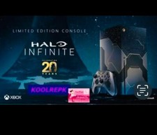  XBOX SERIES X HALO INFINITE LIMITED EDITION  Gold & Black 