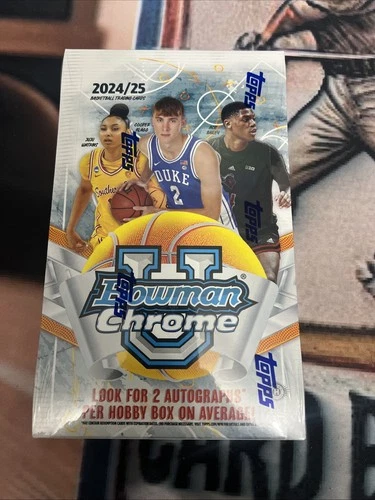 2024-25 Bowman U University Chrome Basketball Hobby Box