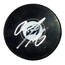 DMITRI SIMASHEV signed (UTAH MAMMOTH) Souvenir Hockey puck JSA CM05100