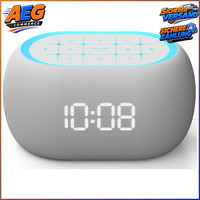 Digitaler Radiowecker Bluetooth Lautsprecher 10W Hi-Fi Nachtlicht 8 WecktöNe