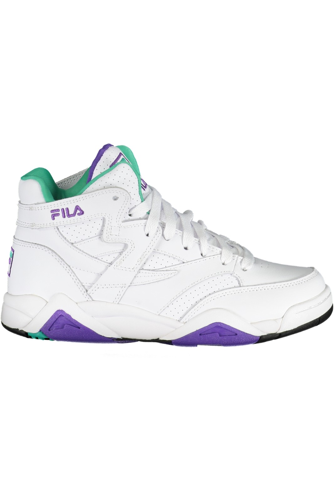 Fila Donna Bianco - Scarpe Sportive Bianche Con Dettagli A Contrasto - Shoes - 39 Eu - Immagine 2