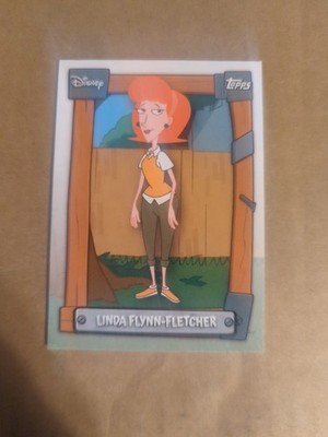 2026 Topps Disney Neon Linda Flynn-Fletcher P&F-1