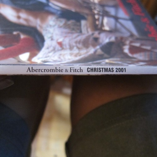 Abercrombie & Fitch Quarterly Catalog A&F Bruce Webber EXC Christmas 2001 #2 - Picture 2 of 10