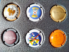 LOTE 6 PLACAS DE CHAMPAN FRANCES (CHAPAS)…