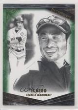 2018 Topps Gallery Masterpiece Green 43/250 Ichiro Suzuki Ichiro #M-28 HOF 04br