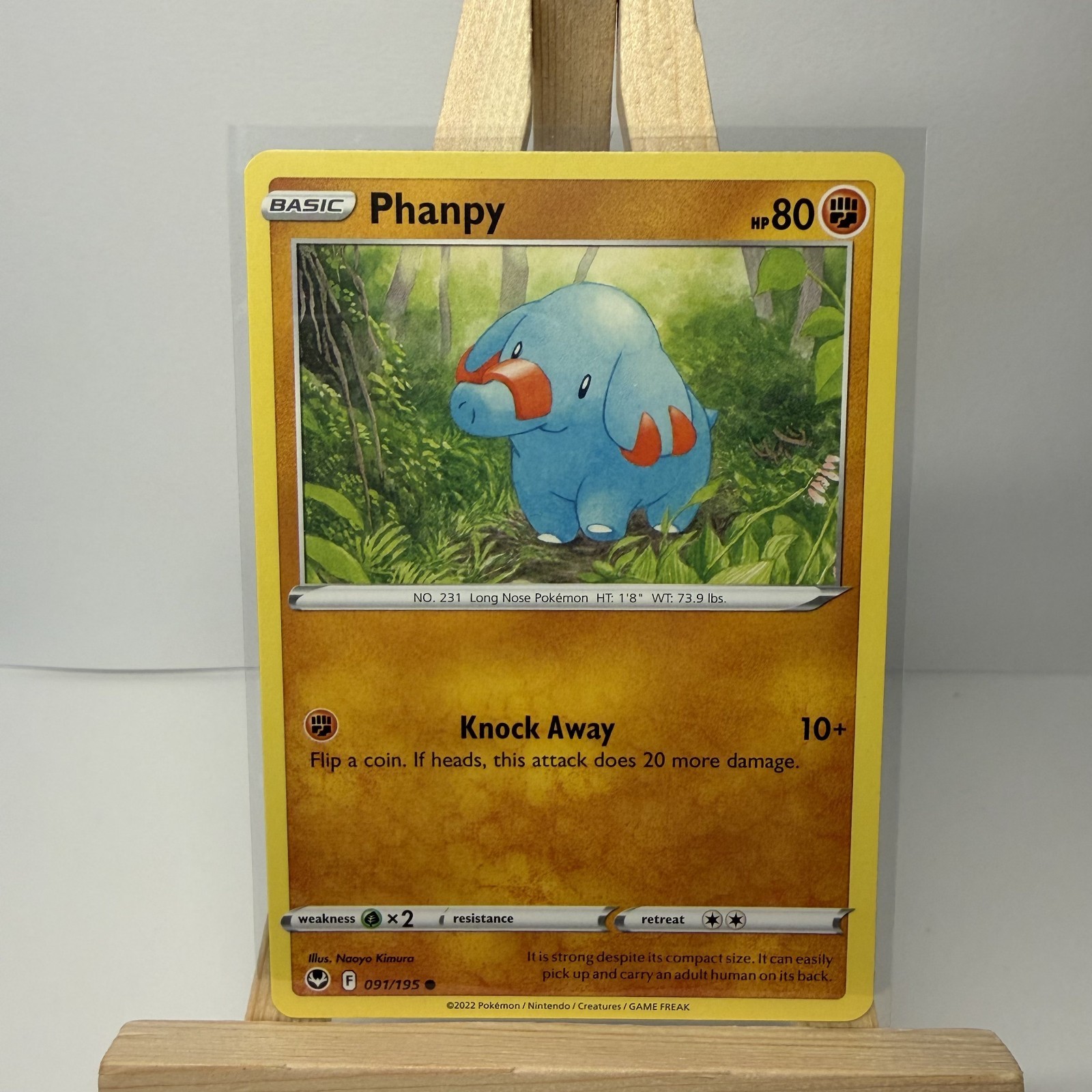 Phanpy 91/195 Silver Tempest Pokemon TCG