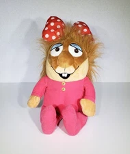 Kohl's Cares Little Critter Sister Plush Stuffed Toy Red Polka Dot Bow 14" EUC