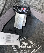 Kangol The Wool 504 Ballonmütze Herren Wolle...