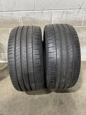 2x P285/35R21 Pirelli P Zero PZ4 7/32 105 Y Used Tires 2853521