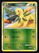 Bayleef 35/123 HeartGold SoulSilver Reverse Holo Pokemon Card on eBay