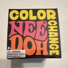Schylling Nee Doh Color Change Tactile Squeeze Toy Pink 25331HY