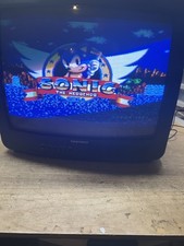 Tested Daewoo 20 CRT TV DTQ-20J2FC Retro Gaming No Remote
