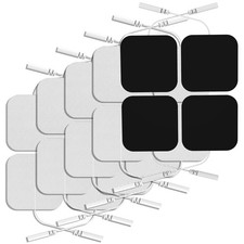TENS Unit Replacement Pads, NURSAL Reusable Electrode 20 pack, A-white