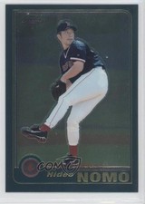 2001 Topps Traded & Rookies Chrome Hideo Nomo #T42 2u3