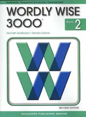 Wordly Wise 3000 Book 2, - Paperback, by Hodkinson Kenneth; Adams - Very Good o