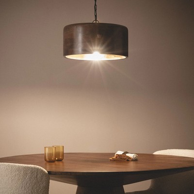 Pendelleuchte Holz Celesta ILUZZIA