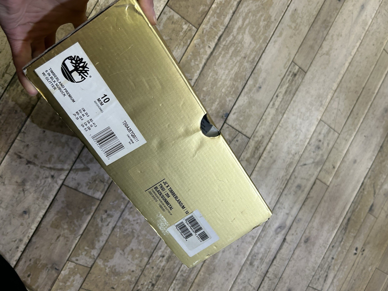 Size 10 - JIMMY CHOO X TIMBERLAND 6-INCH GLITTER BOOTS LIMITED EDITION image 10