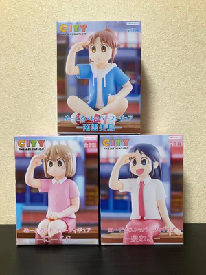 CITY THE ANIMATION Noodle Stopper Figure Wako Izumi Niikura Nagumo