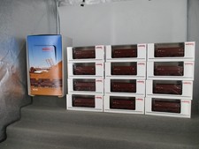 Märklin H0 00768 Güterwagen-Set 12-tlg. Erzwagen der SNCB Epoche IV/V in OVP