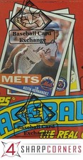 1985 TOPPS BASEBALL UNOPENED WAX BOX BBCE AUTHENTIC