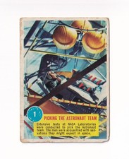 1963 Topps Astronaut Popsicle #1 Picking the Astronaut Team