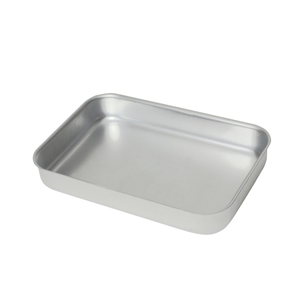 GenWare Baking Dish Aluminium Silver Prefect For Home & Hotel 37 x 27 x 7cm