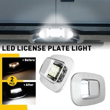 LED License Plate 5500K For Light Lamps Chevy C/K 1500 2500 3500 Pickup 1/2Set
