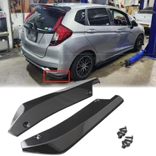 Rear Bumper Lip Side Splitter Diffuser Spoiler Body Kit For Honda Fit 2006-2020