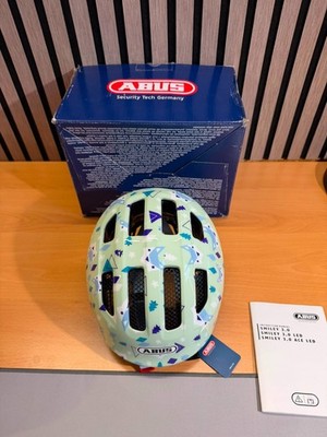 ABUS Smiley 3.0 Kinder Fahrradhelm S 45-50 cm Green Nordic Grün Neu OVP