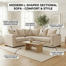 Deluxe Plush Fabric Large Scatterback Sofa 2+3 Seater Removable Couch Seat&Cover