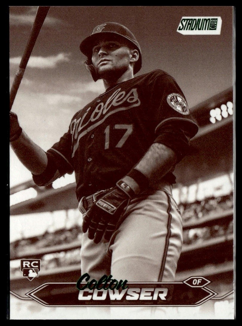 2024 Stadium Club #86 Colton Cowser Sepia RC