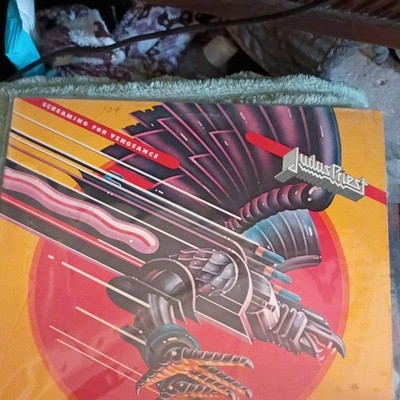 Judas Priest Screaming for Vengeance Hard Rock Vinyl LP Columbia 1982