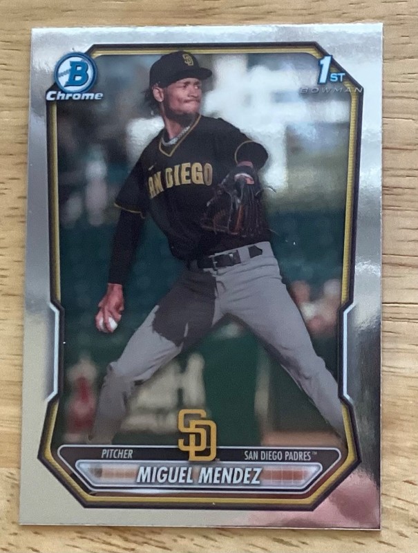 Miguel Mendez 2026 1St Bowman Chrome Prospects #BCP-107 Padres MLB