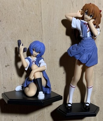 Rei Asuka School Uniform ver. Japan kaiyodo Evangelion Figure Young Ace 2012